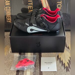 Peloton Men's Cycling Shoe's With Cleats Size 45